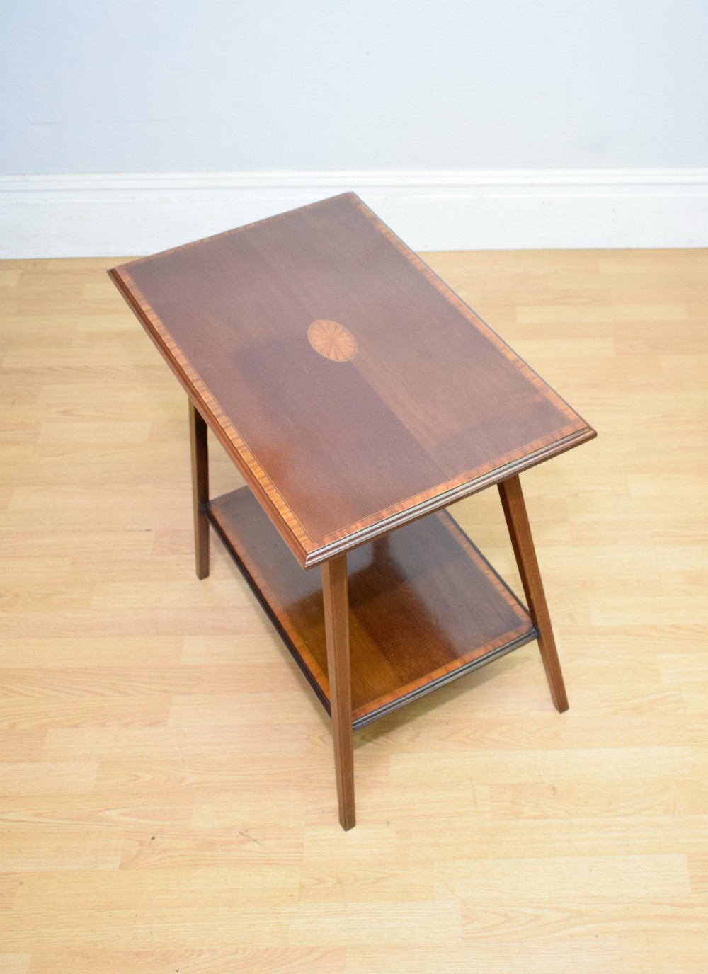 Edwardian Inlaid Occasional Table View IX