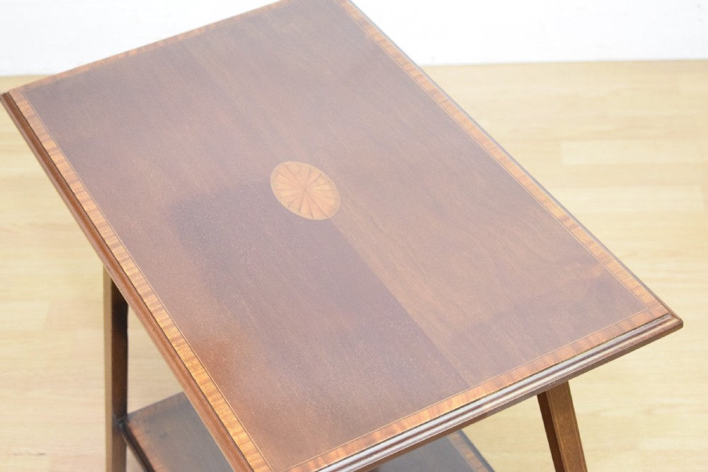 Edwardian Inlaid Occasional Table View X