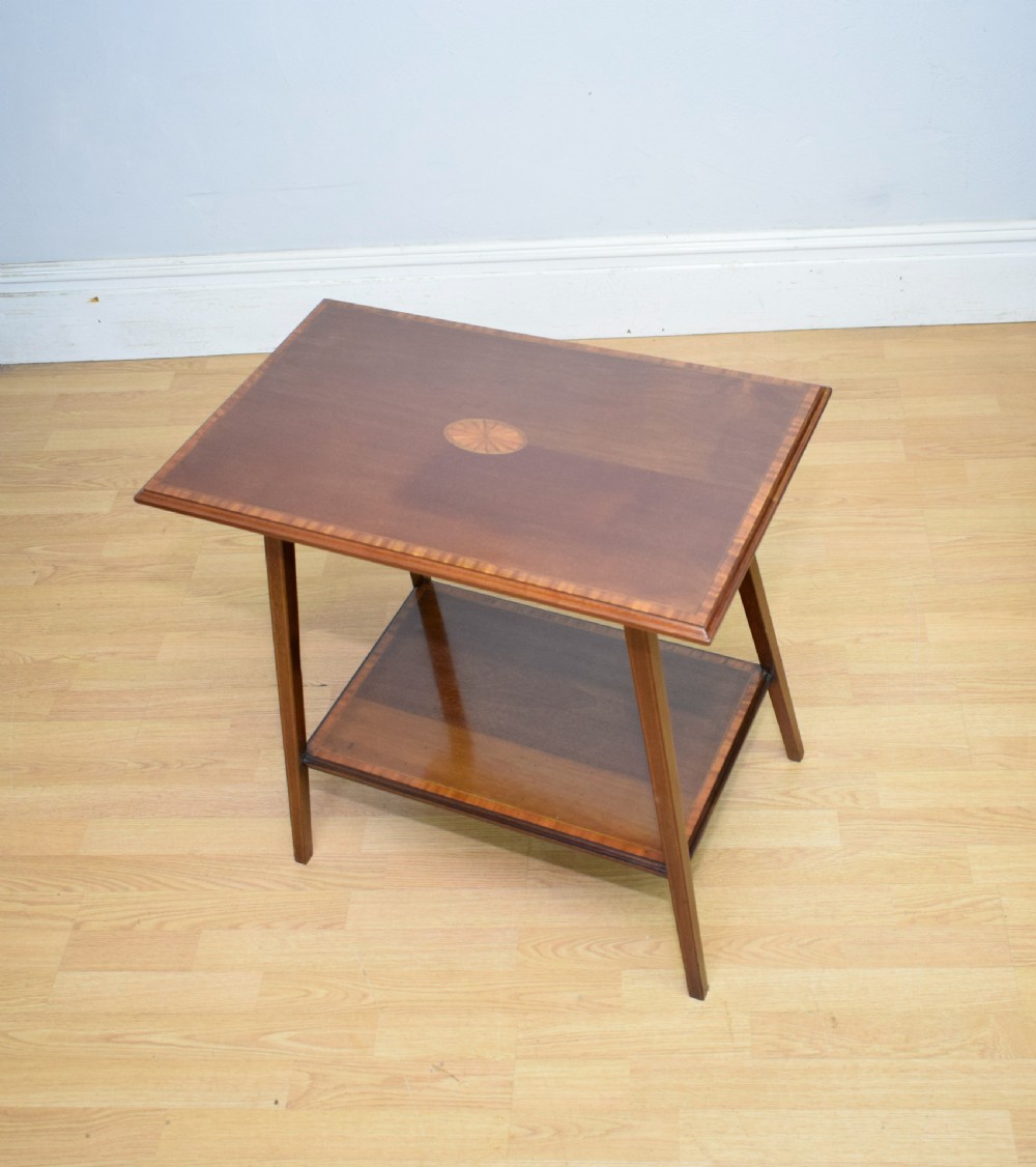 Edwardian Inlaid Occasional Table View XIII
