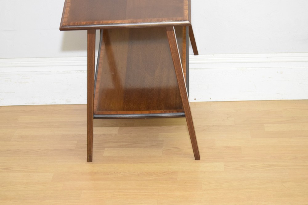 Edwardian Inlaid Occasional Table View XVI