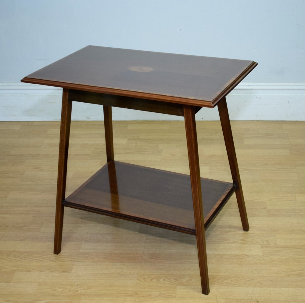 Edwardian Inlaid Occasional Table View XX