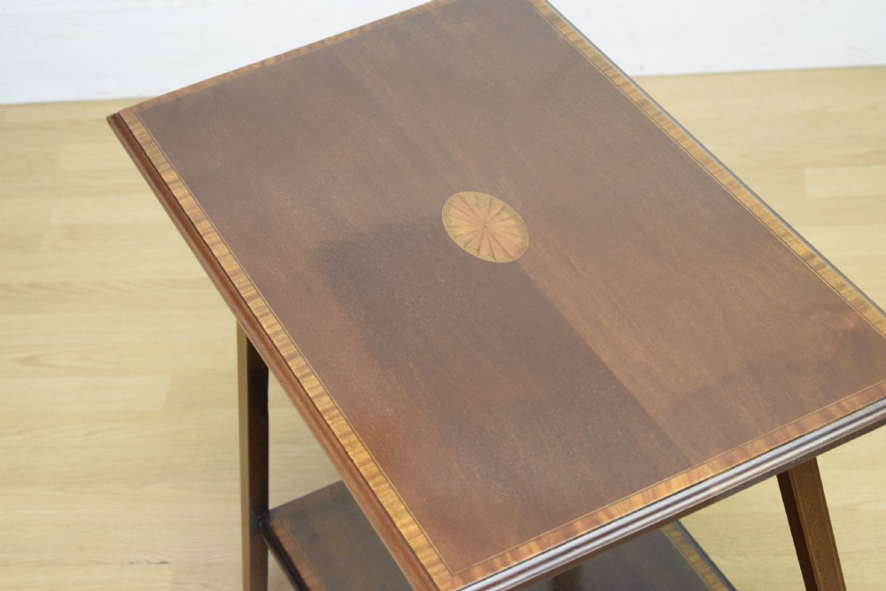 Edwardian Inlaid Occasional Table View XXII