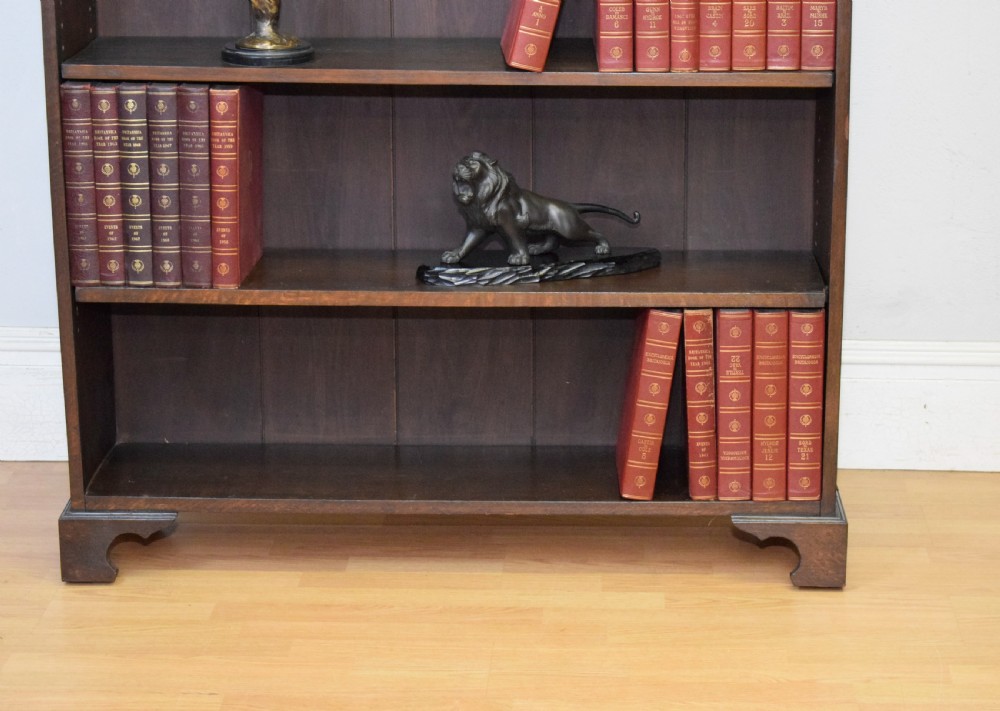 Late Victorian Oak Bookcase View III