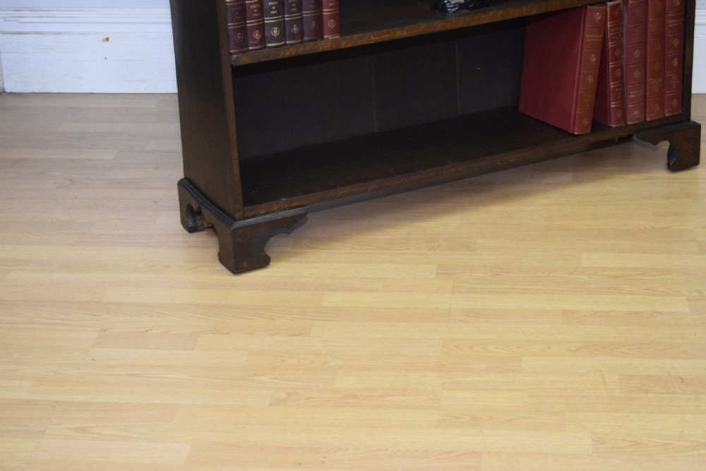 Late Victorian Oak Bookcase View VII