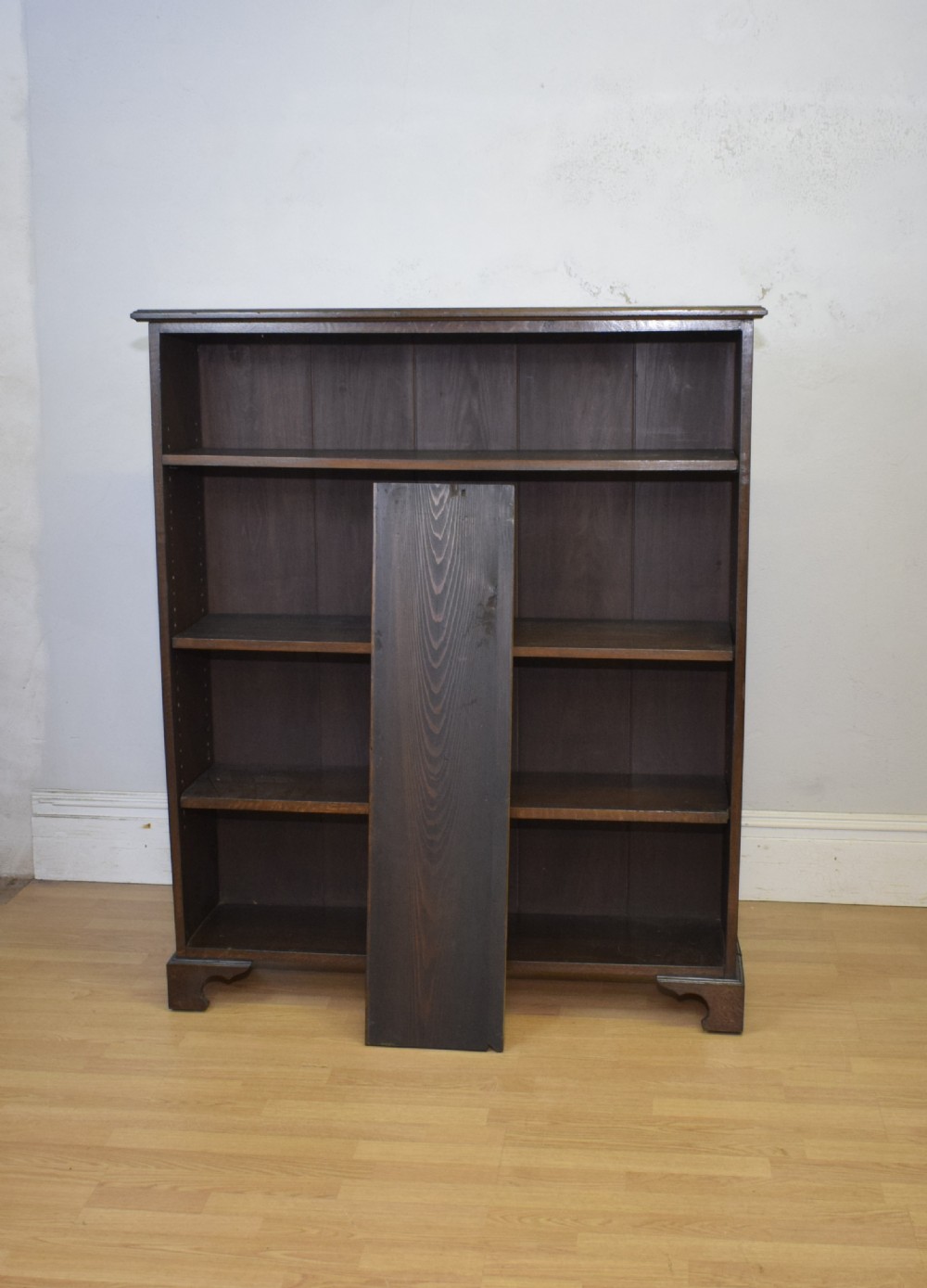 Late Victorian Oak Bookcase View XIII