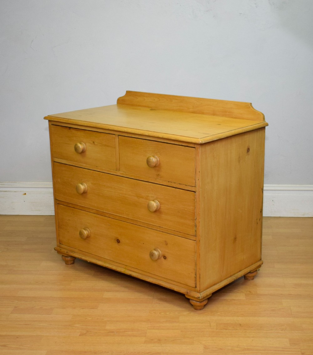 Antique Victorian Pine Chest