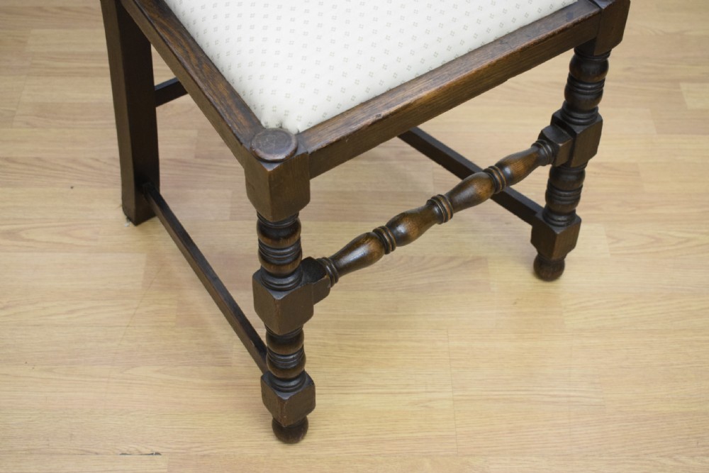 Antique Carolean Style Side Chair View XII