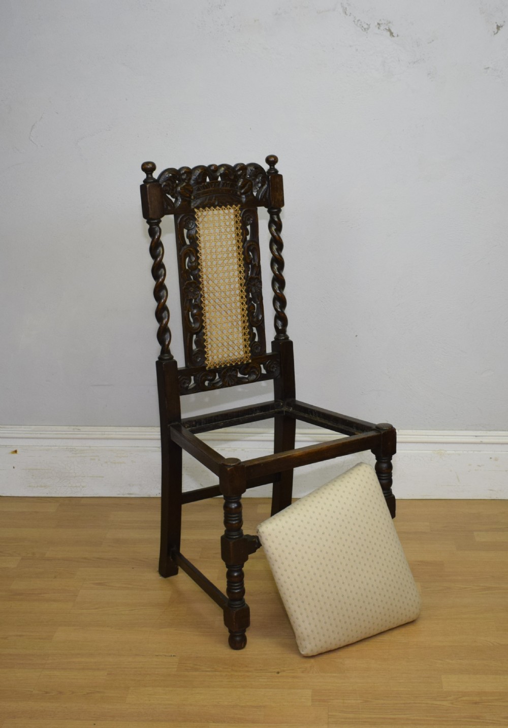 Antique Carolean Style Side Chair View XV