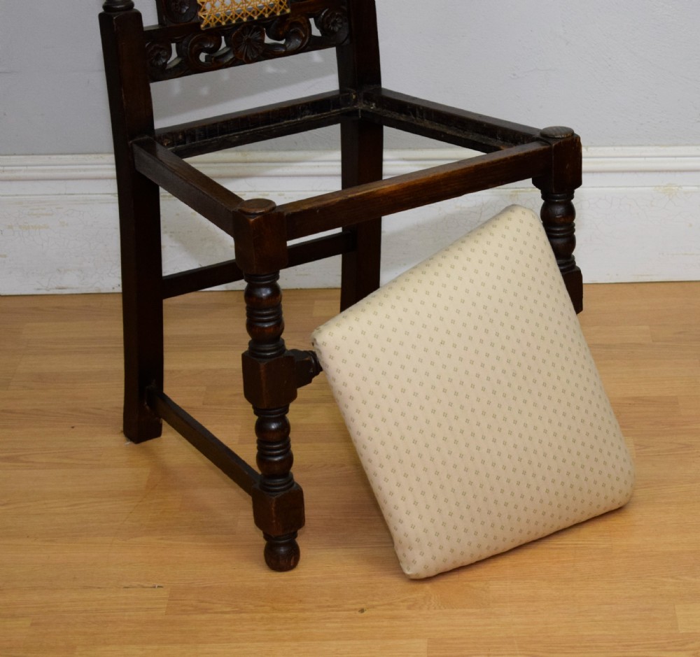 Antique Carolean Style Side Chair View XVII