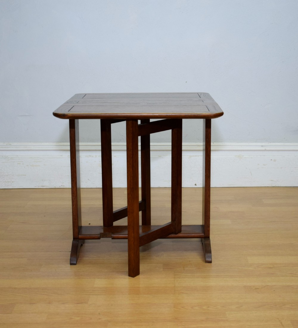 Early 20th Century Oak Occasional Table View II