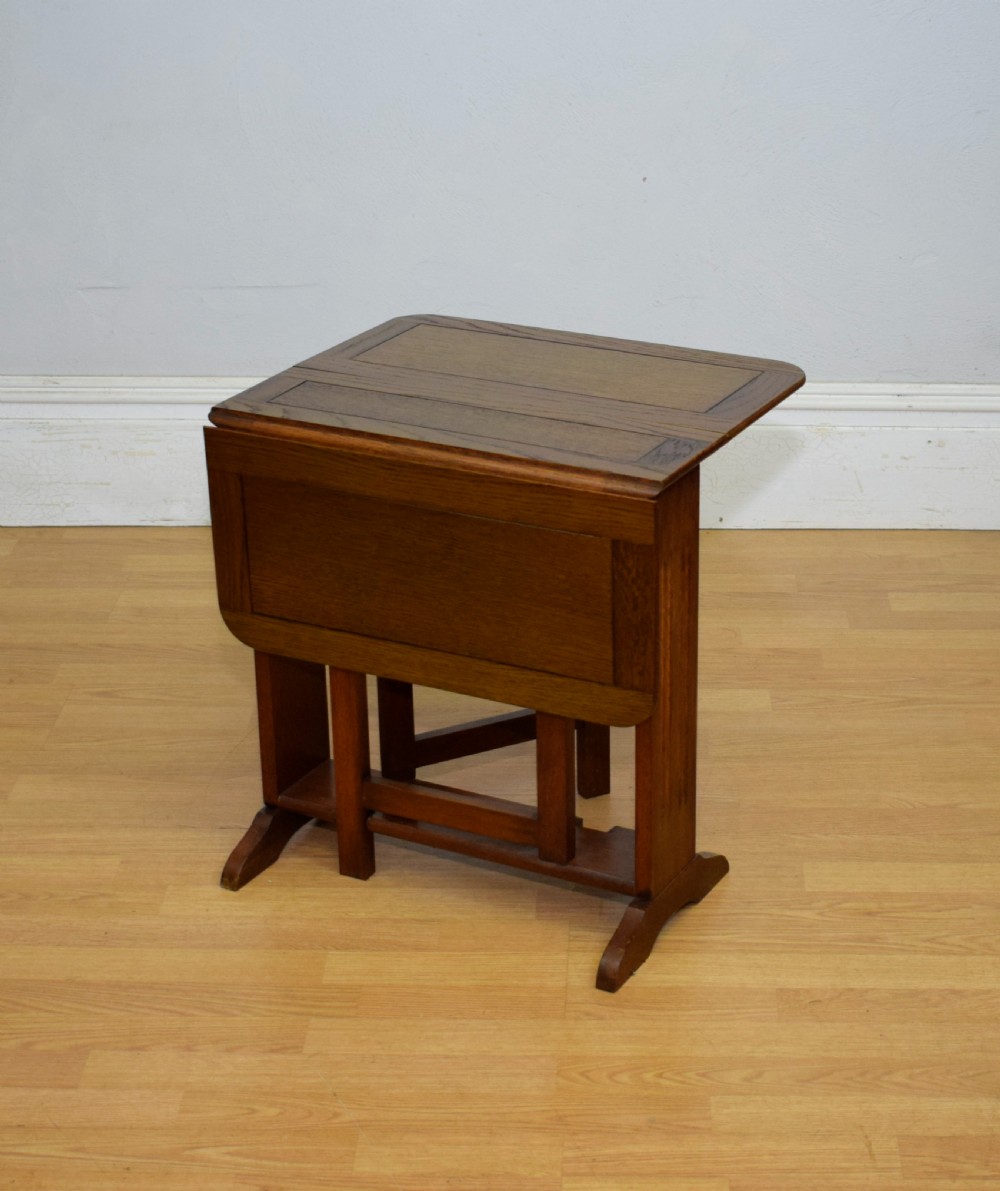 Early 20th Century Oak Occasional Table View IV