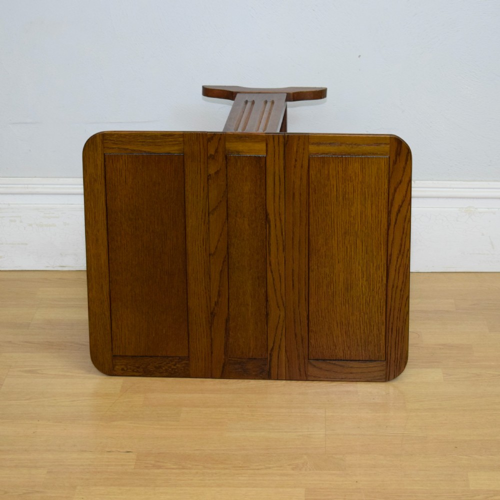Early 20th Century Oak Occasional Table View XII