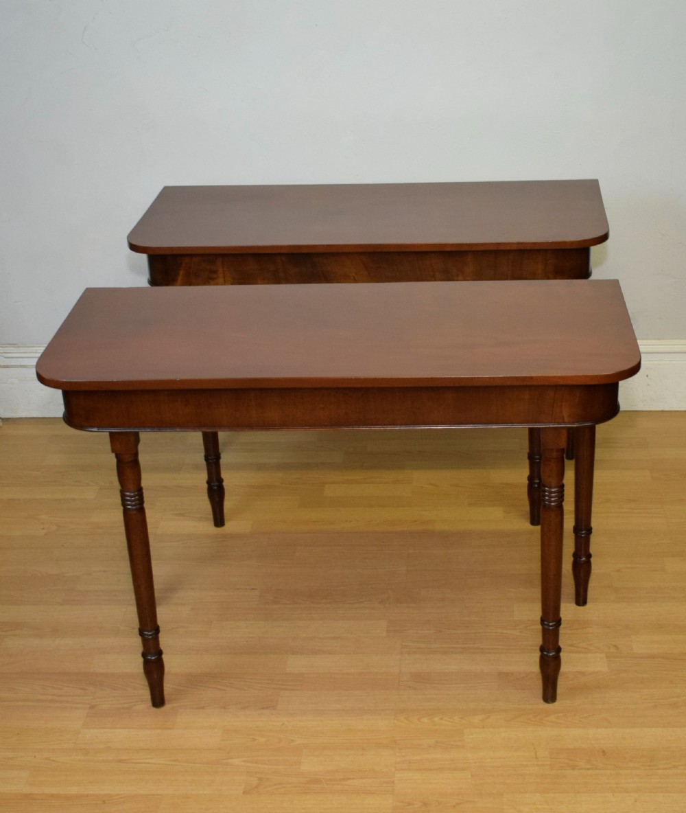 Pair Of Regency Console Tables View X
