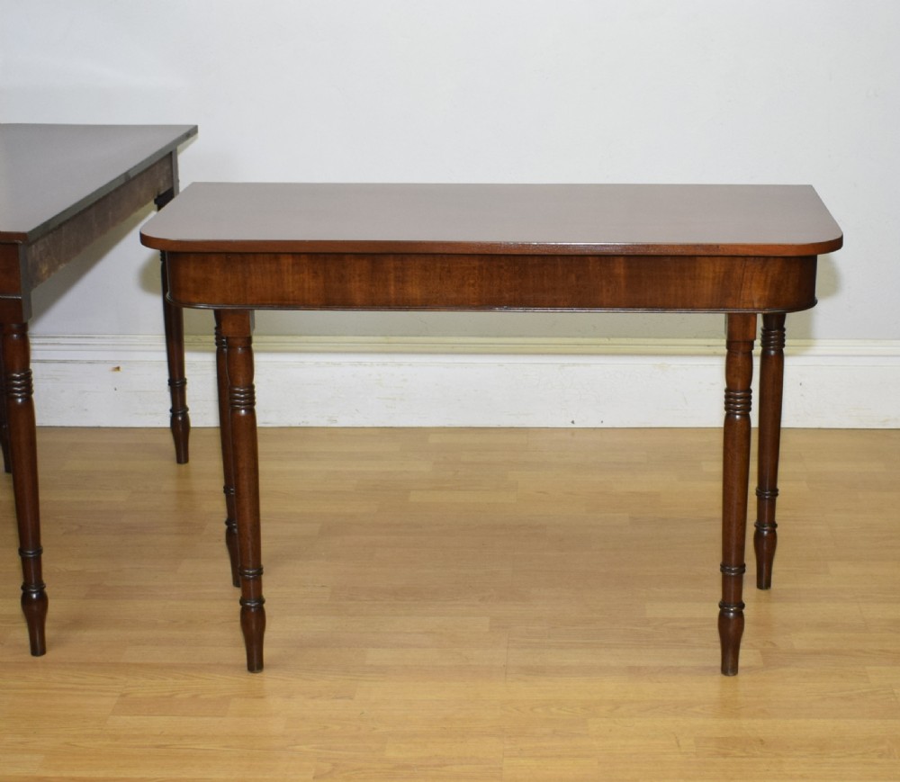 Pair Of Regency Console Tables View XVIII