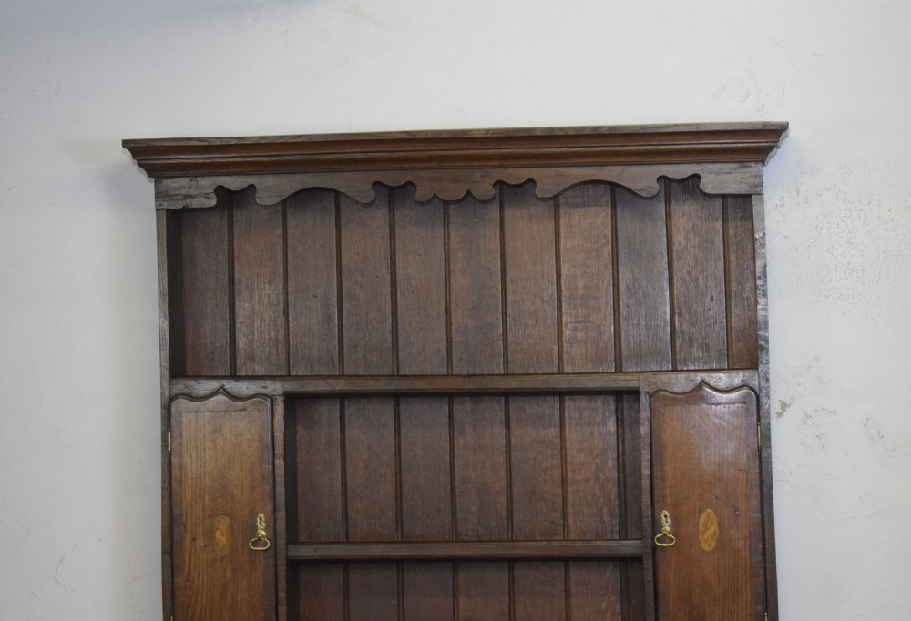 Antique Welsh Dresser & Rack Georgian Period in Oak (Circa 1790) View XXVIII
