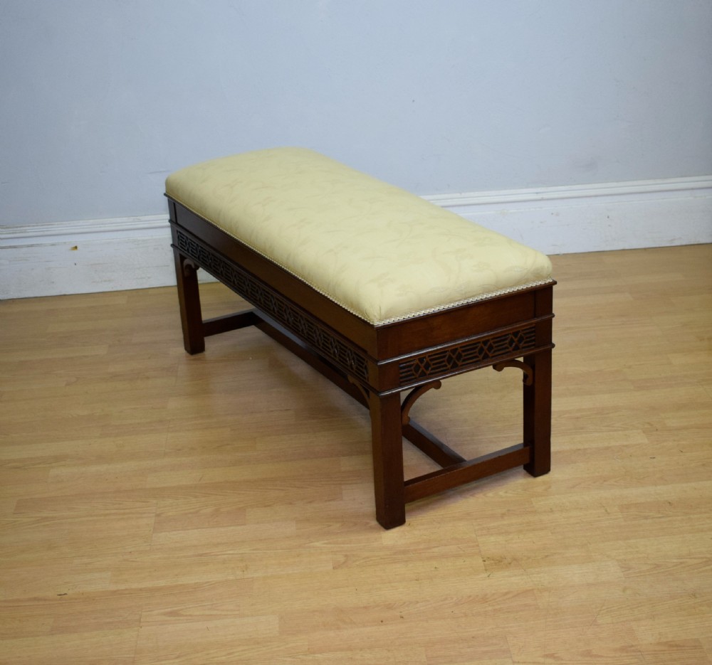 Antique Mahogany Duet Piano Stool View XIV