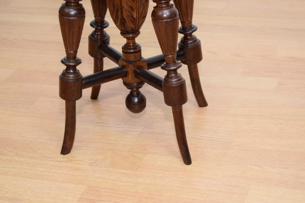 Victorian Piano Stool View VI