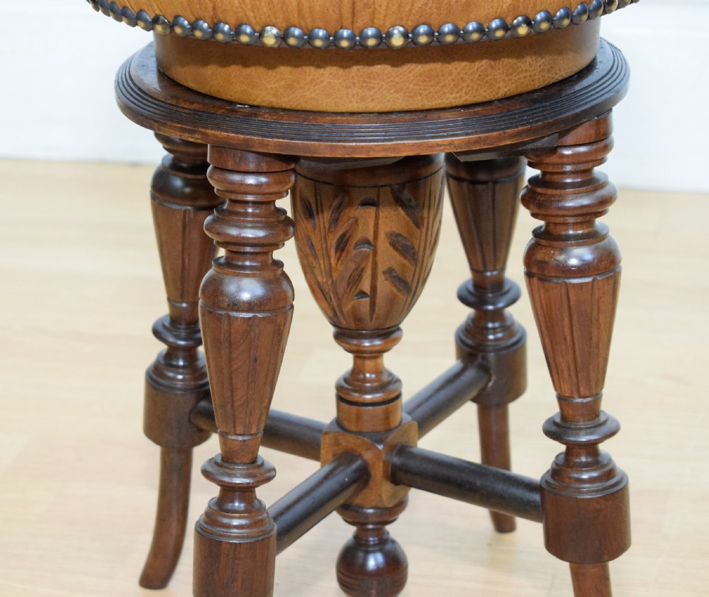 Victorian Piano Stool View VIII
