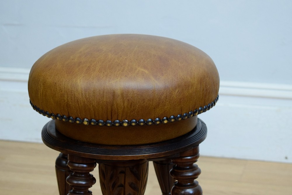 Victorian Piano Stool View IX
