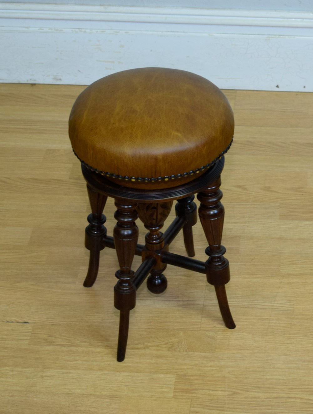Victorian Piano Stool View XI