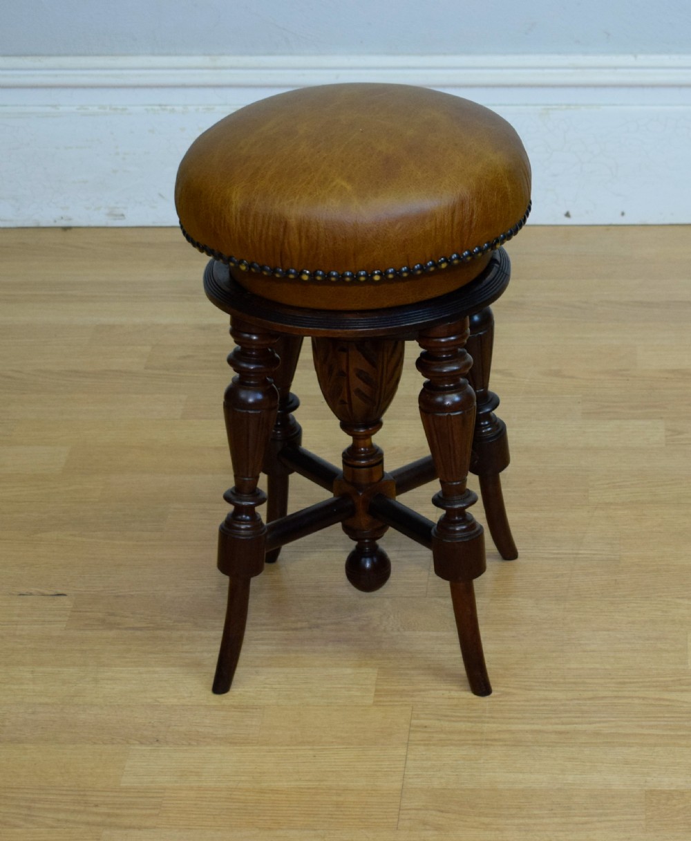 Victorian Piano Stool View XII