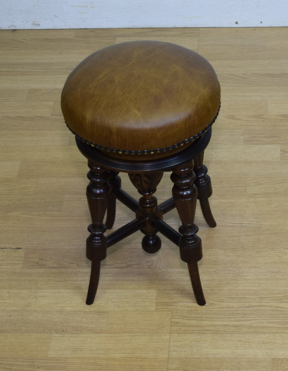 Victorian Piano Stool View XIV