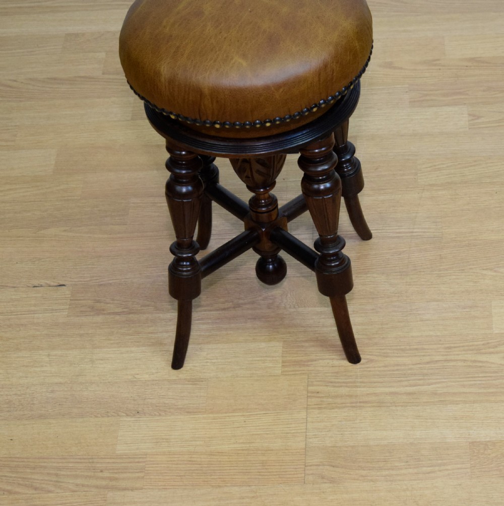 Victorian Piano Stool View XV