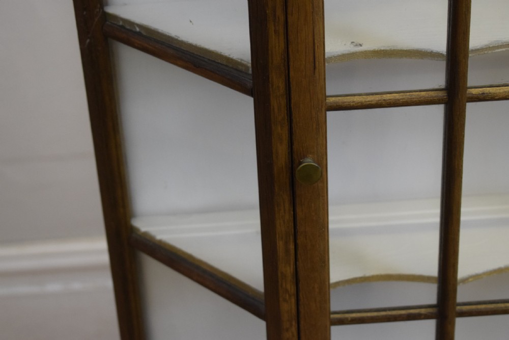 Early 20th Century Hanging Wall Cabinet View X