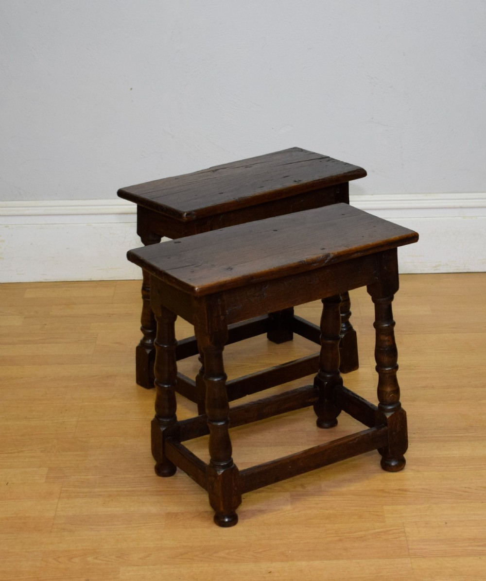 Georgian Period Oak Joint Stools View IX