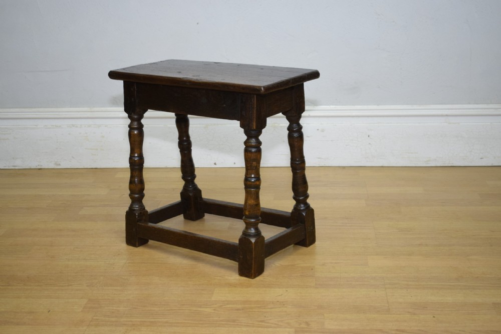 Georgian Period Oak Joint Stools View XX