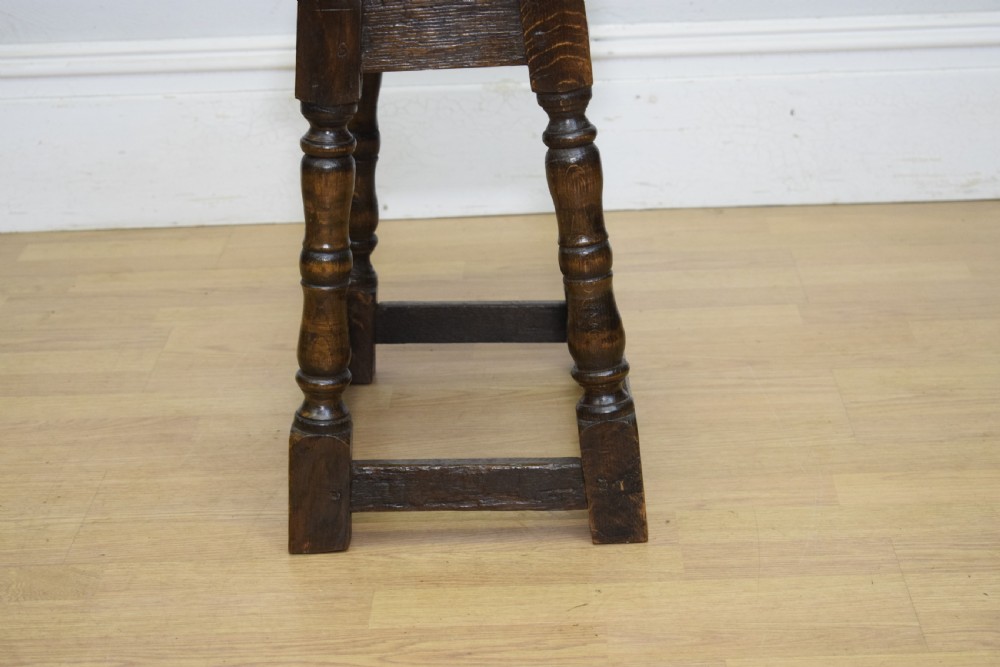 Georgian Period Oak Joint Stools View XXI