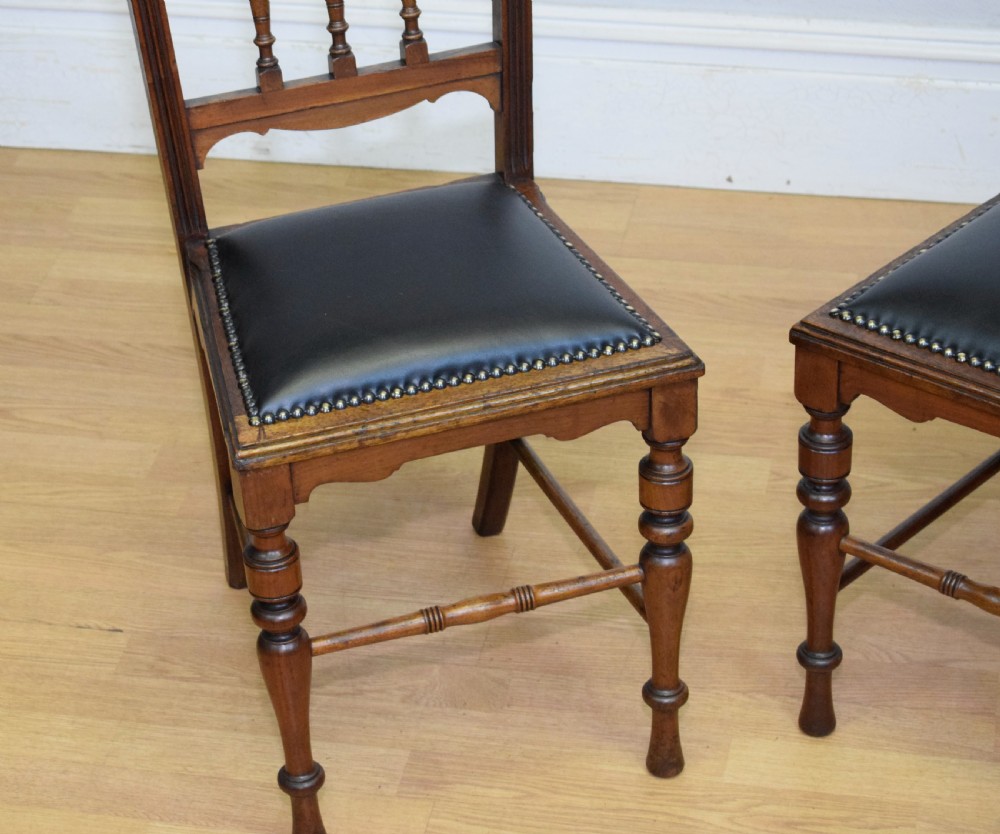 Pair of Arts & Crafts side Chairs View VI