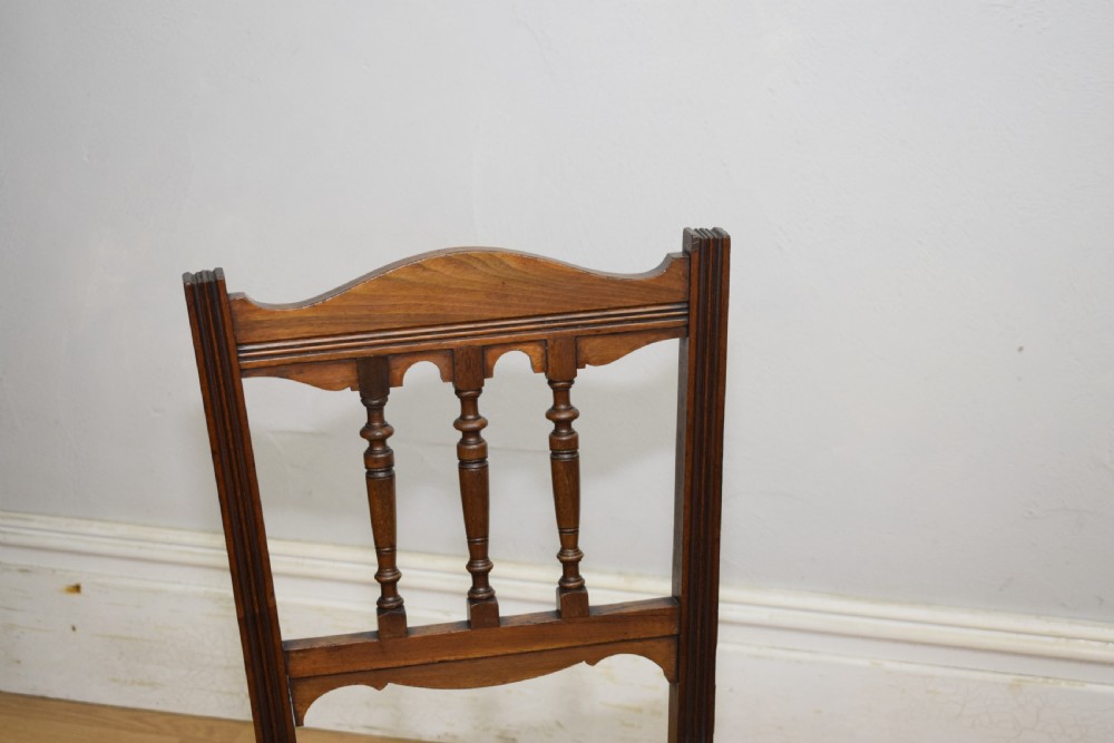 Pair of Arts & Crafts side Chairs View IX