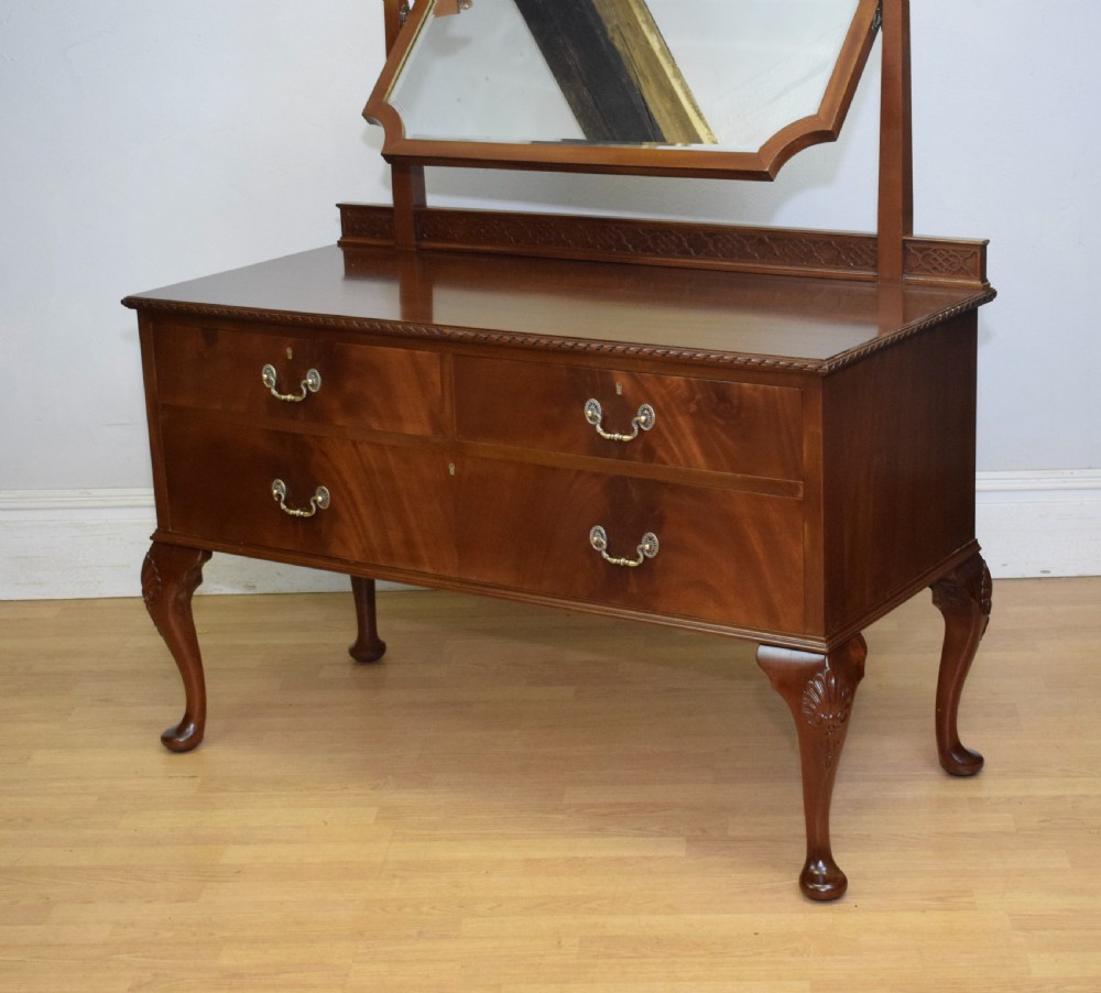 Dressing Table in Mahogany Early 20th Century  View XX