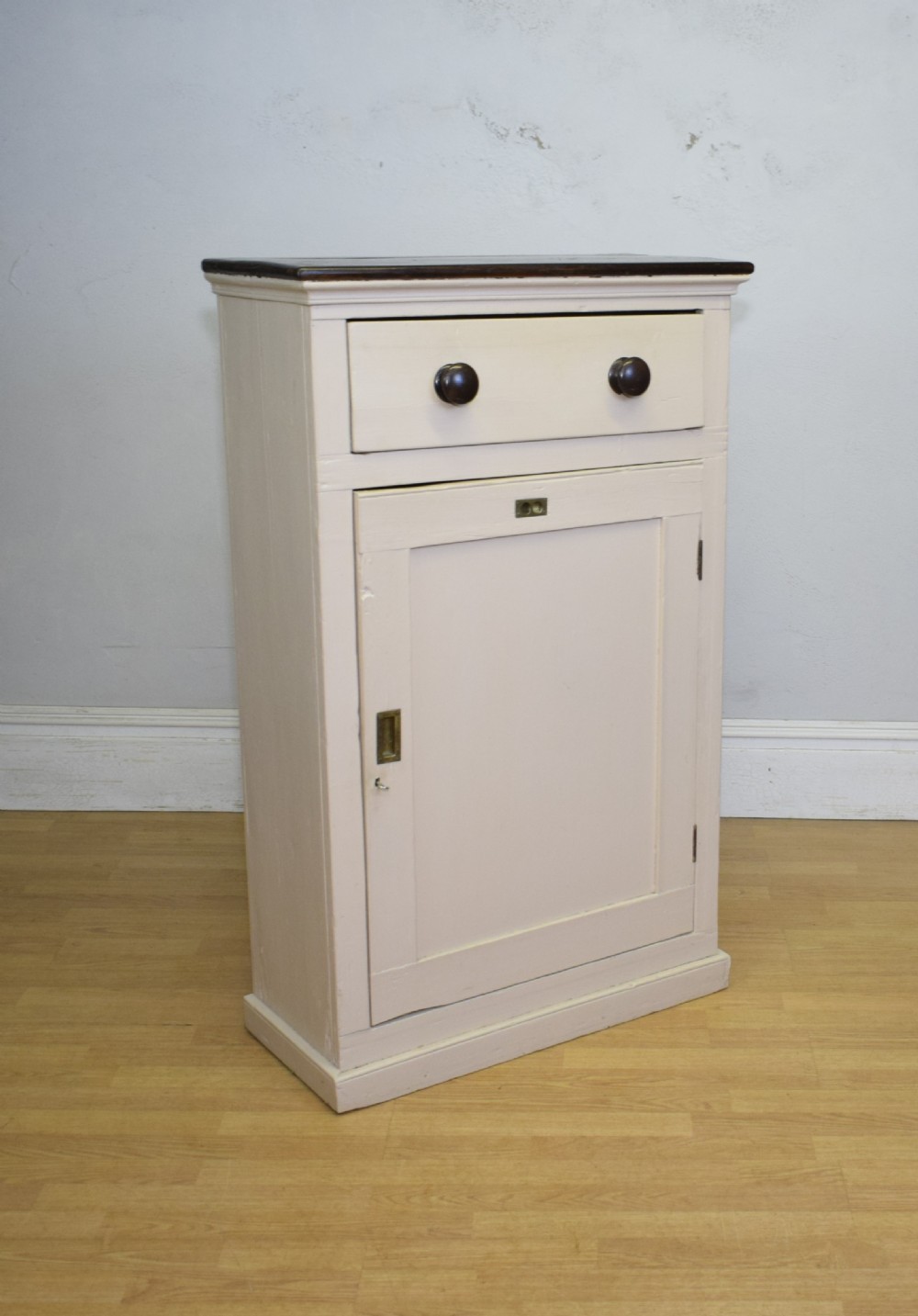 Victorian Pine Painted Cupboard