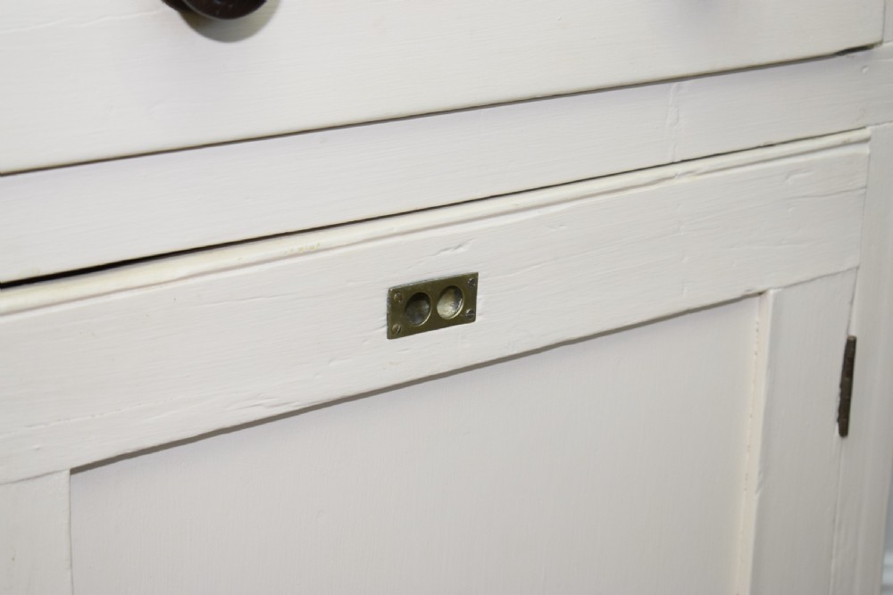 Victorian Pine Painted Cupboard View IV
