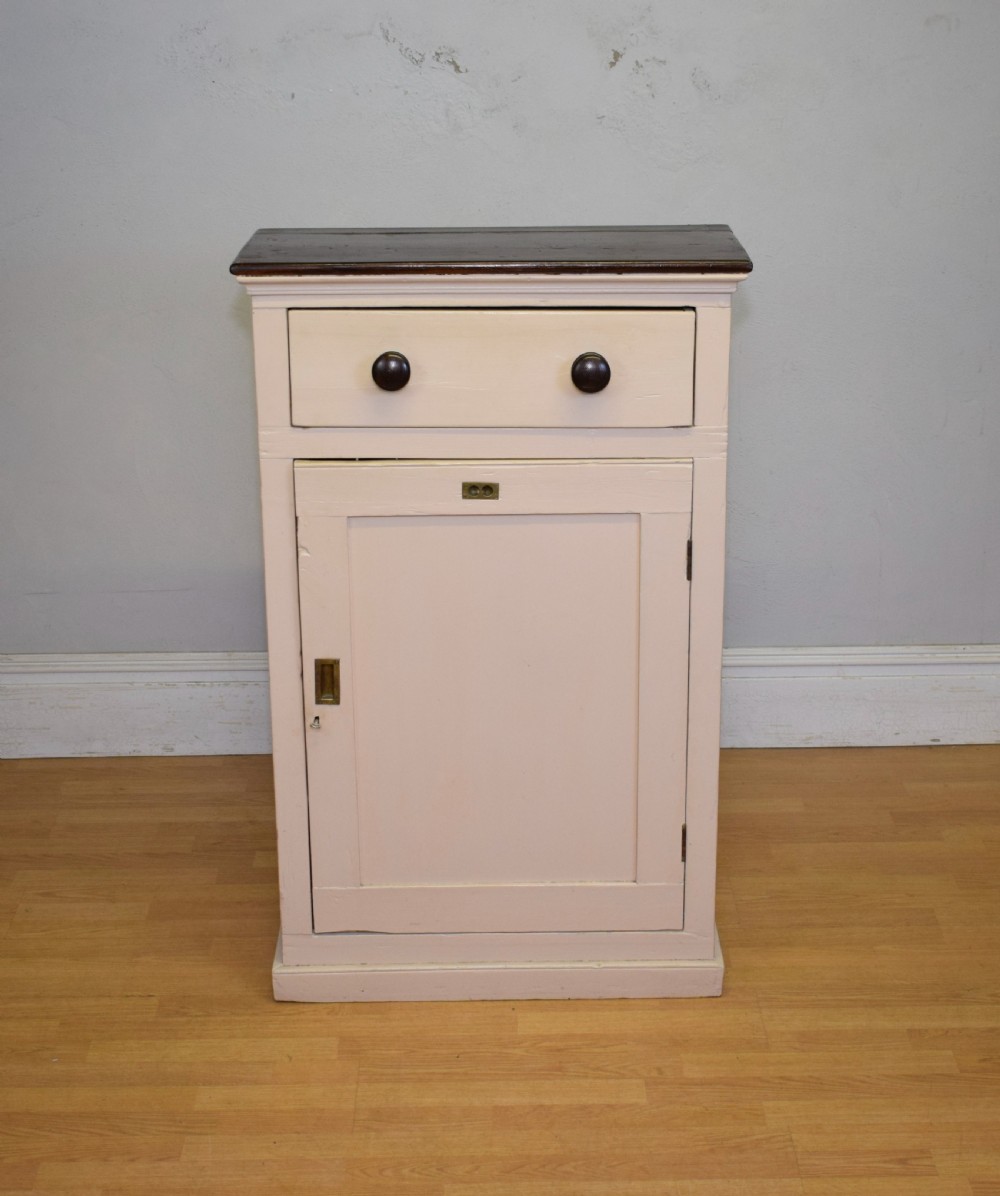 Victorian Pine Painted Cupboard View VIII