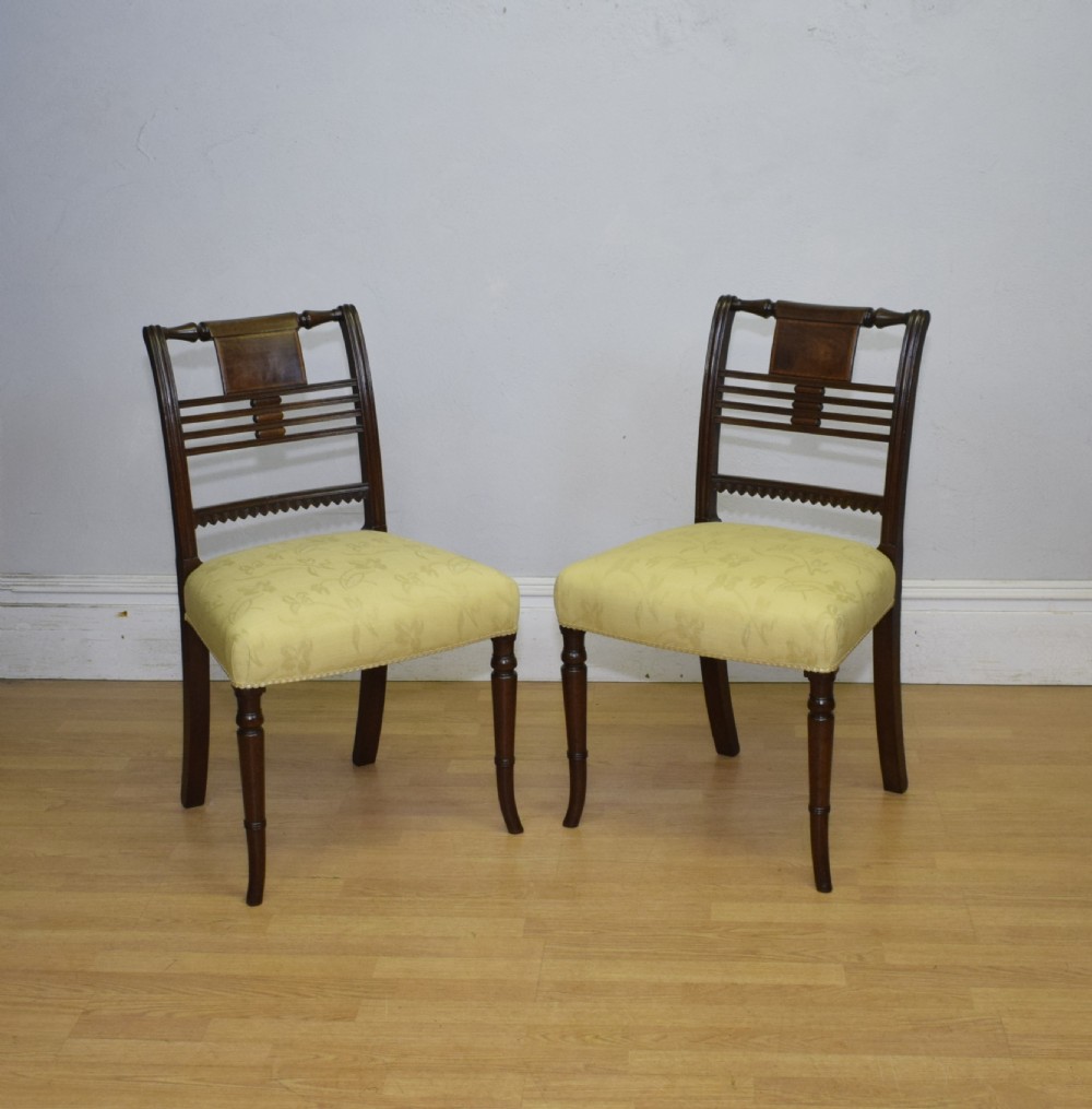 Pair of Regency Chairs