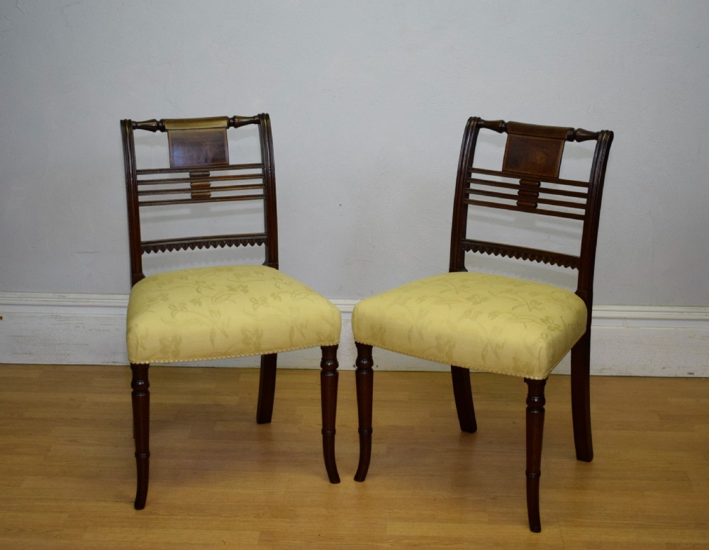 Pair of Regency Chairs View III