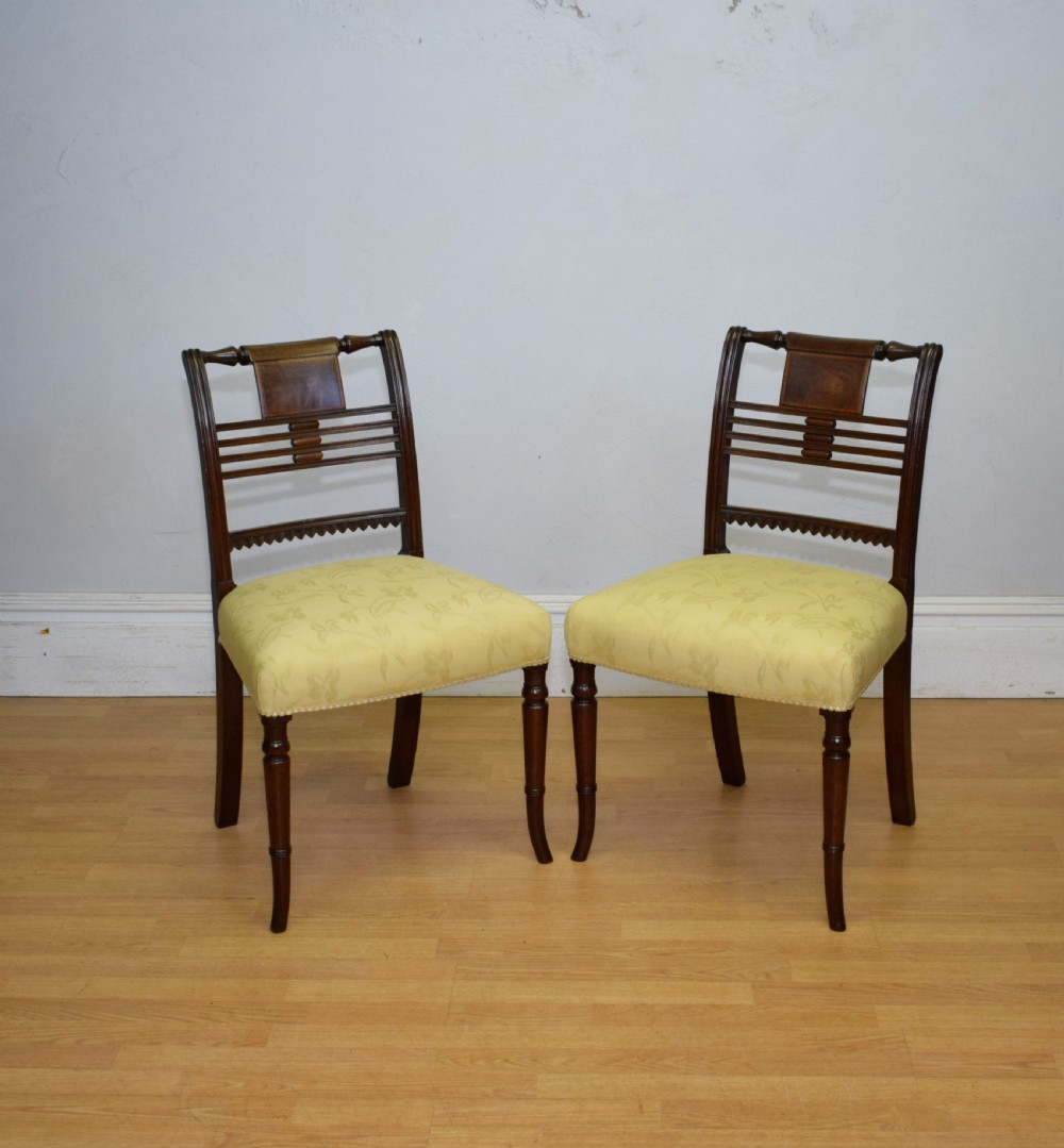Pair of Regency Chairs View IV