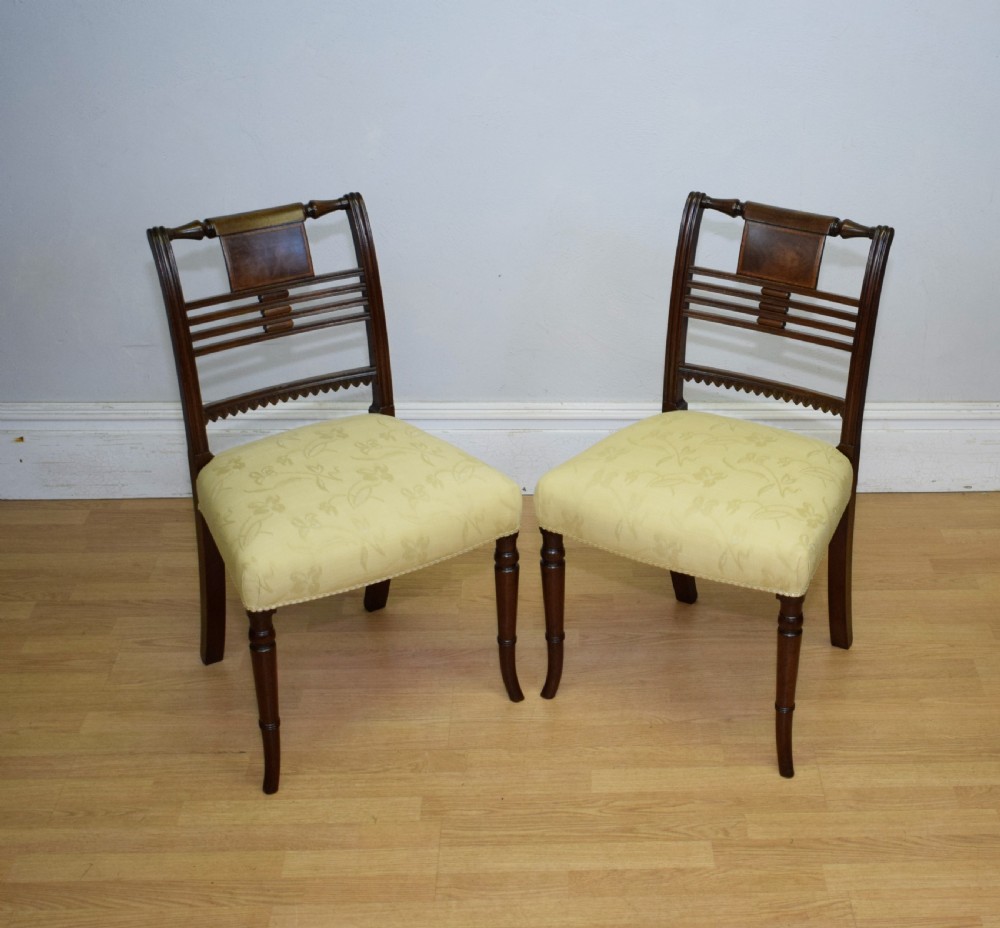 Pair of Regency Chairs View IX