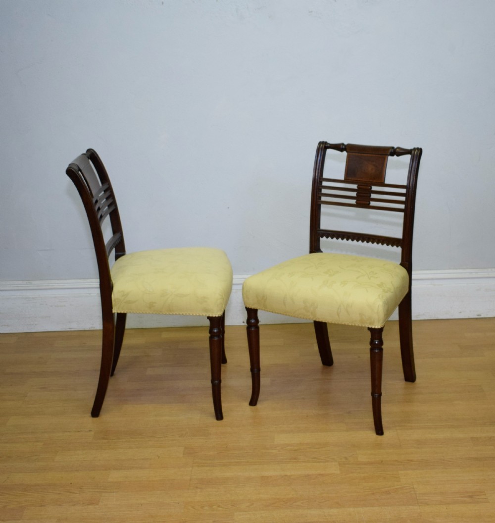 Pair of Regency Chairs View X