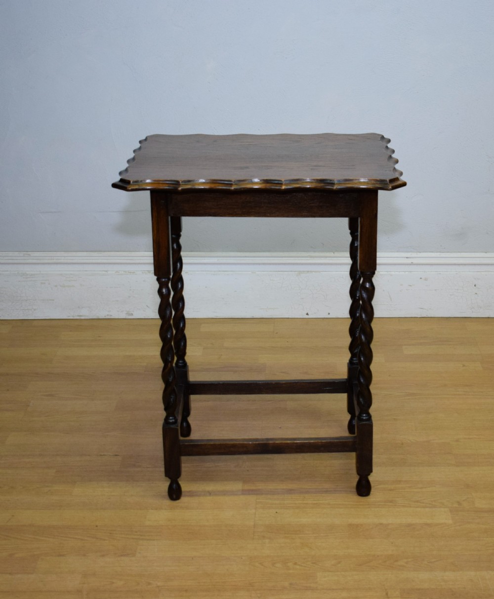 Early 20th Century Oak Occasional Table