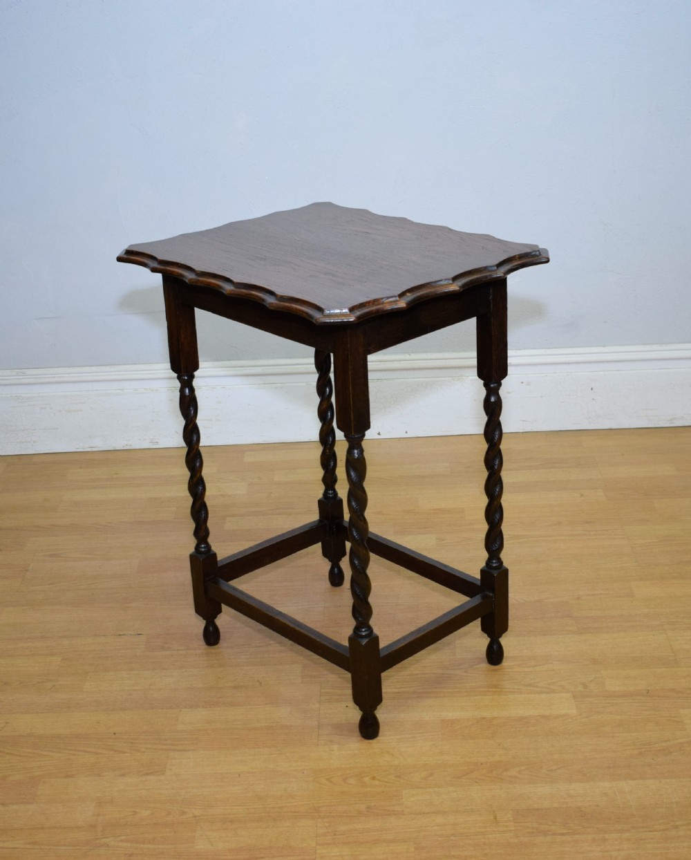 Early 20th Century Oak Occasional Table View V