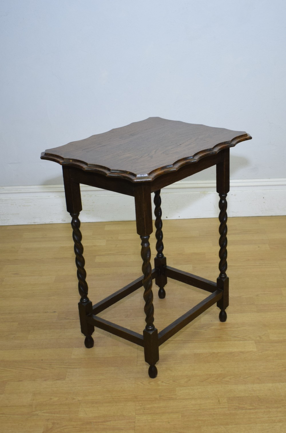 Early 20th Century Oak Occasional Table View XII
