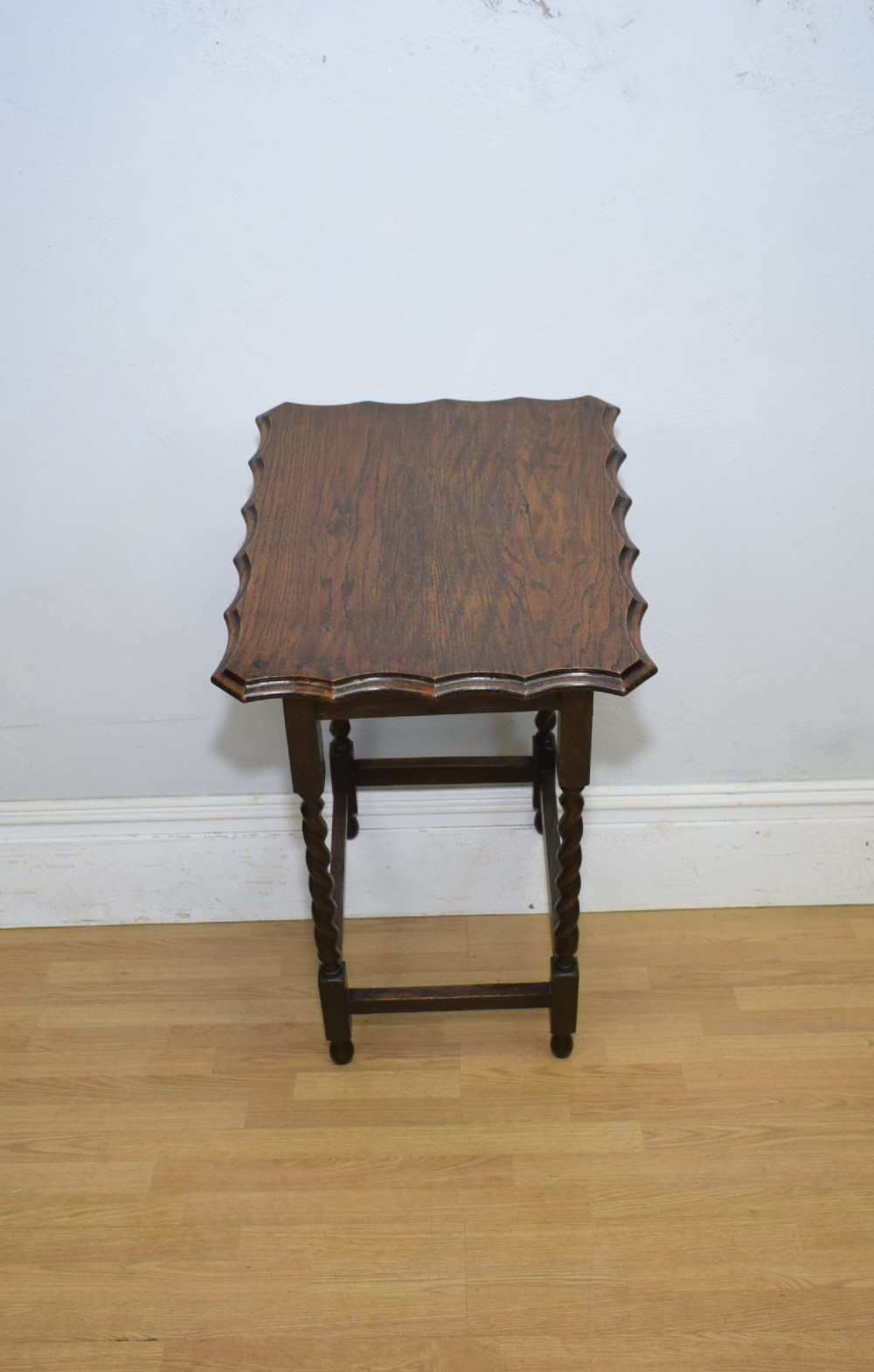 Early 20th Century Oak Occasional Table View XVI