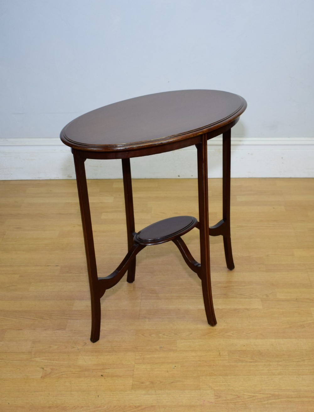 Edwardian Mahogany Occasional Table View VII
