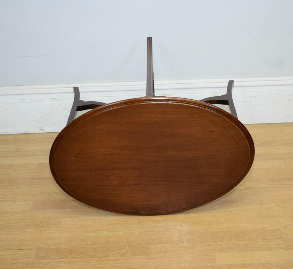 Edwardian Mahogany Occasional Table View XV