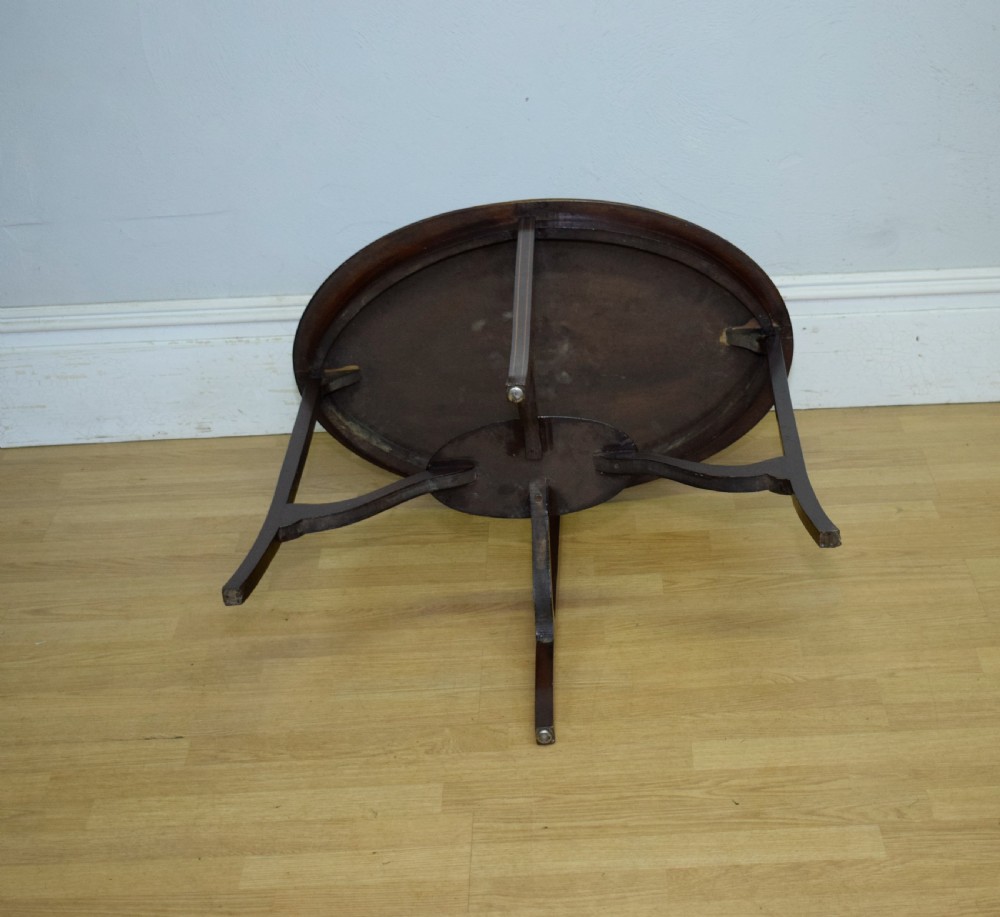 Edwardian Mahogany Occasional Table View XVII