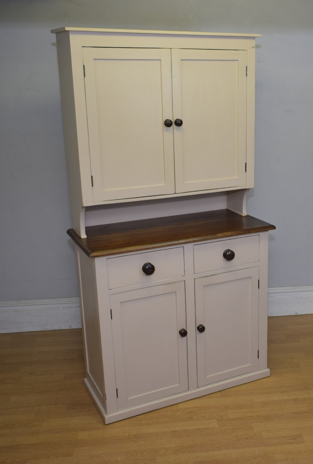 Early 20th Century Painted Pine Cupboard View V